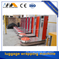 Automatische kleine kartonnen doos Airport Bagage inpakmachine